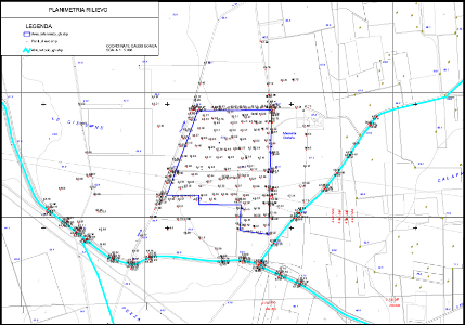 Rilievo topografico - Planimetria 