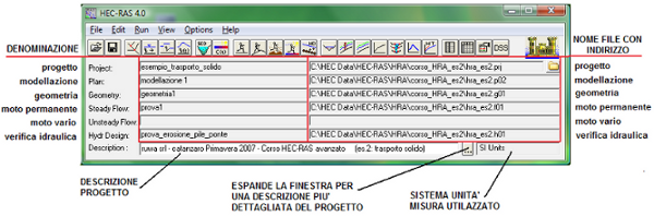 AVVIO DI HEC-RAS →